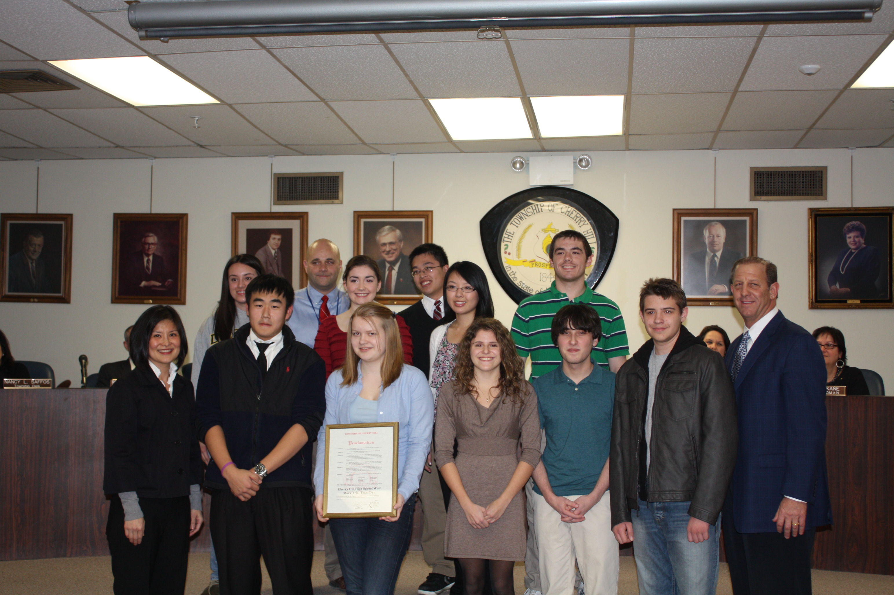 West mock trial team proclamation 2